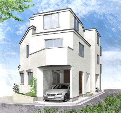 Rendering (appearance). Rendering (whole) Itopia home construction newly built single-family of.
