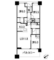 Floor: 3LDK + 2WIC + N, the occupied area: 70.22 sq m, Price: 40,411,000 yen, now on sale