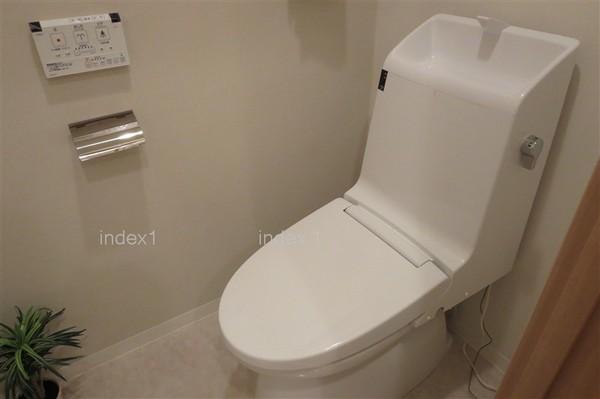 Toilet. Toilet, of course with washlet