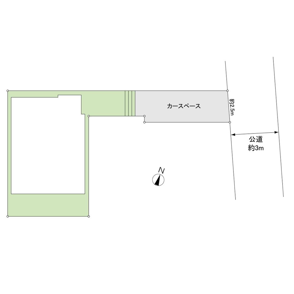 Floor plan. 29,800,000 yen, 3LDK, Land area 96.27 sq m , Building area 77 sq m