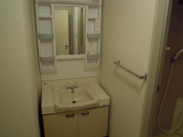 Washroom. Independent wash basin