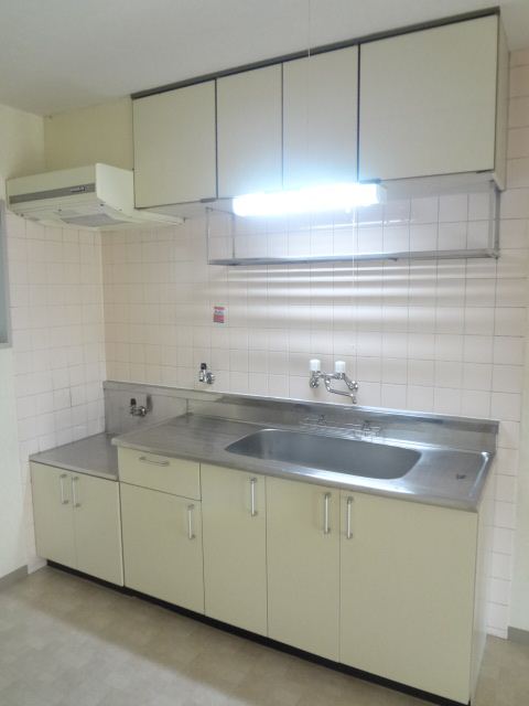 Kitchen. Two-burner stove installation Allowed spacious kitchen