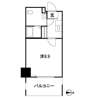 Floor: 1Room, occupied area: 25.36 sq m