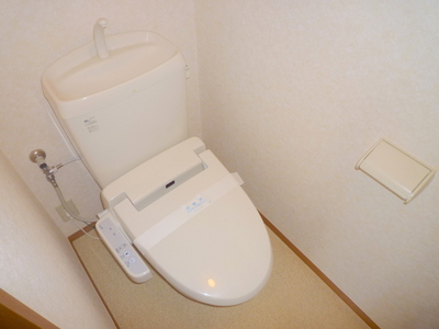 Toilet. With Washlet