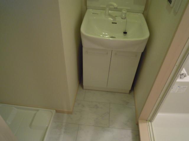 Washroom. Shampoo dresser