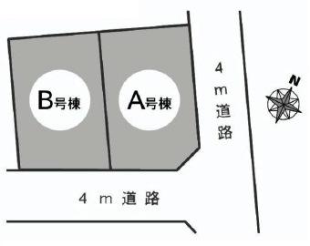 Compartment figure. 48,800,000 yen, 4LDK, Land area 63.59 sq m , Building area 101.45 sq m