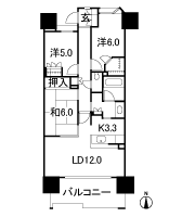 Floor: 3LD ・ K + WIC (walk-in closet), the occupied area: 74.86 sq m, Price: 57,800,000 yen, now on sale