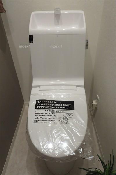 Toilet. Toilet, of course with washlet