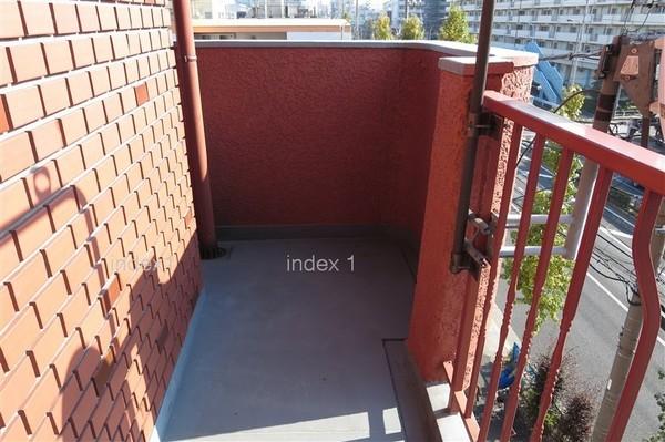 Balcony. It is L-shaped balcony of southeast direction