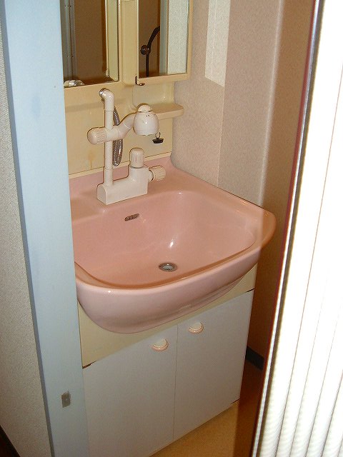 Washroom. It is the washstand of shampoo dresser.