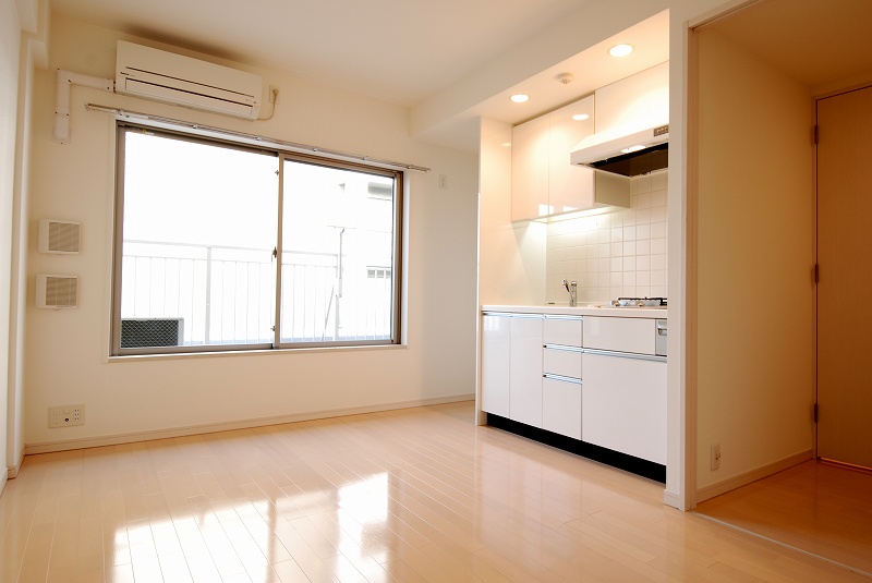 Living and room.  ※ Studio type of reference images in the apartment