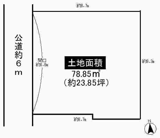 Compartment figure. 32,500,000 yen, 4DK, Land area 78.85 sq m , Building area 80.28 sq m