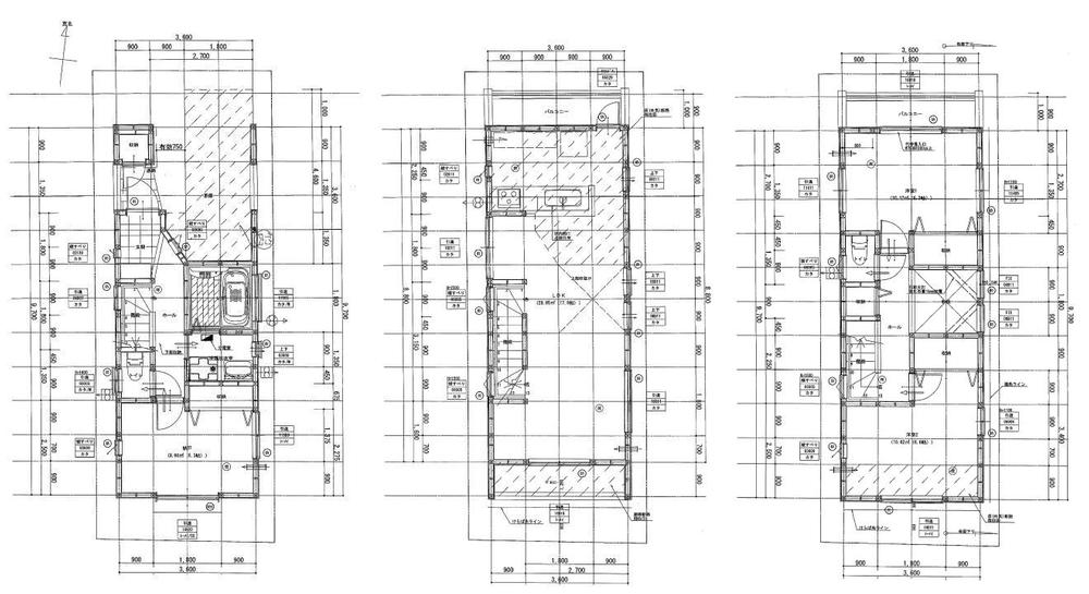 Floor plan. (B Building), Price 35,800,000 yen, 3LDK, Land area 58.39 sq m , Building area 98.28 sq m