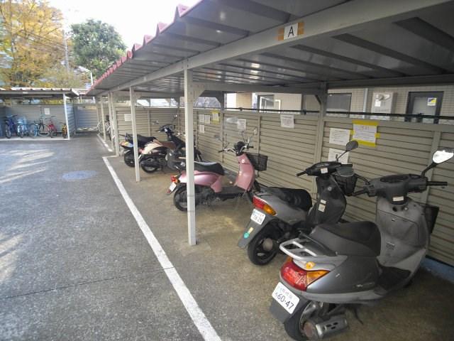 Other common areas. Bike shelter