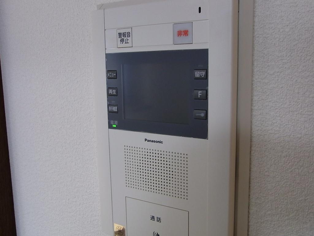 Security. Intercom with TV monitor