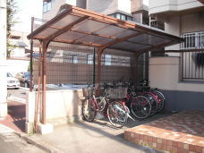 Other common areas. Place for storing bicycles