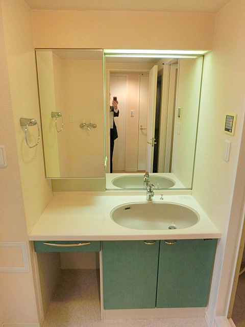 Washroom. Separate vanity