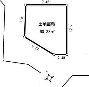 Compartment figure. 39,800,000 yen, 3LDK, Land area 60.38 sq m , Building area 97.51 sq m