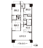 Floor: 3LDK, the area occupied: 73.6 sq m, Price: TBD