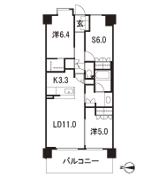 Floor: 2LDK + S, the area occupied: 70.9 sq m, Price: TBD