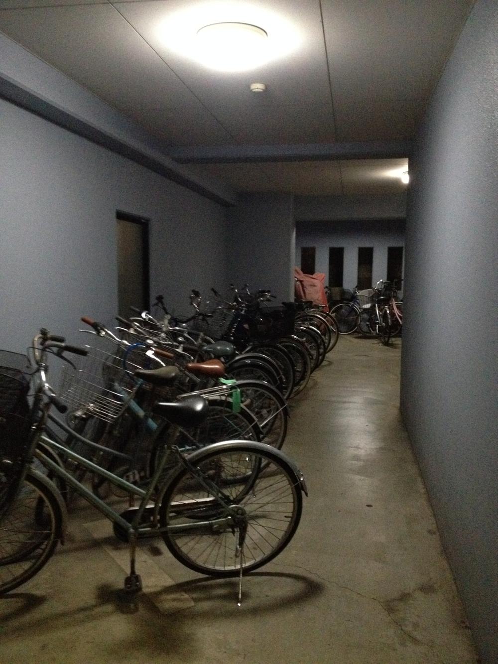 Other common areas. Bicycle-parking space