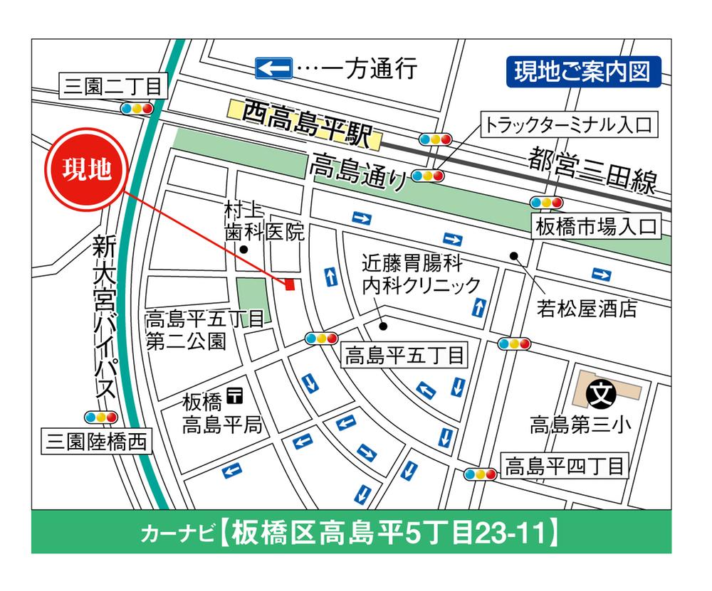 Local guide map