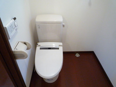 Toilet. With Washlet