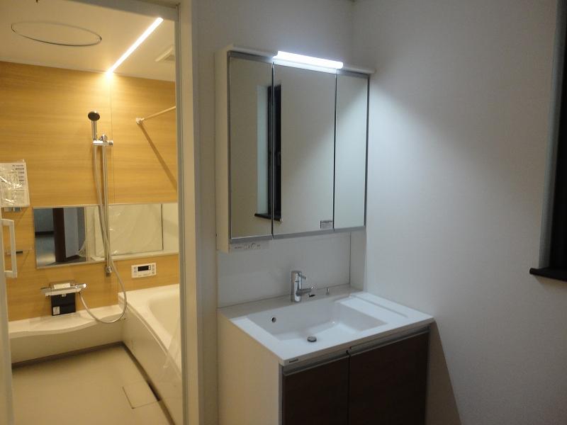 Wash basin, toilet