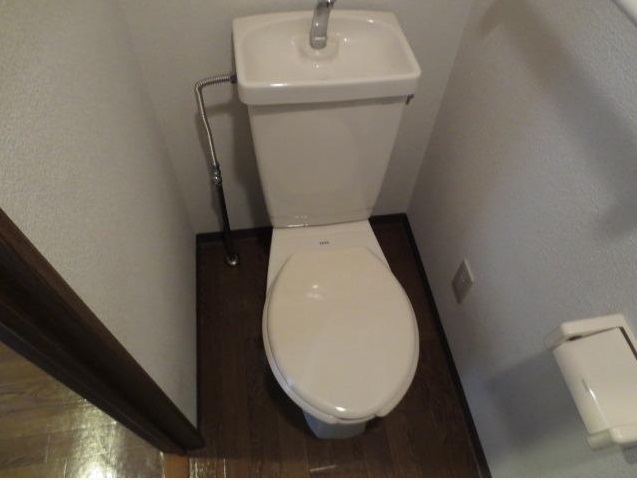 Toilet. Toilet cleanliness full of white keynote ☆