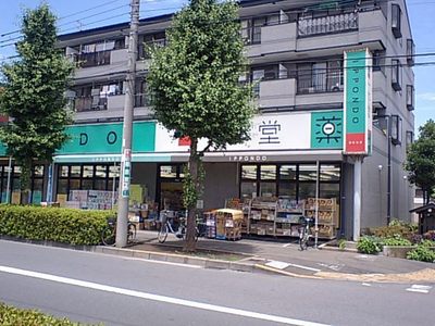 Dorakkusutoa. 180m up to one main hall (drugstore)