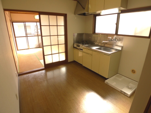 Kitchen. Ventilation is good because there is a window in the kitchen