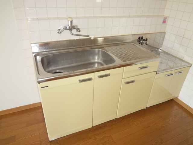 Kitchen. Two-burner gas stove installation Allowed!