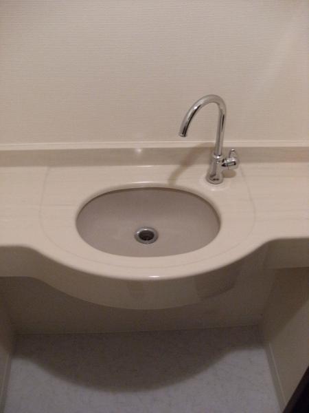 Toilet. Toilet hand wash basin