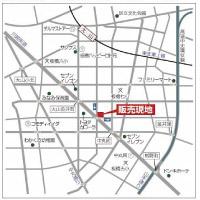 Local guide map. Oyama Station 6 min. Walk