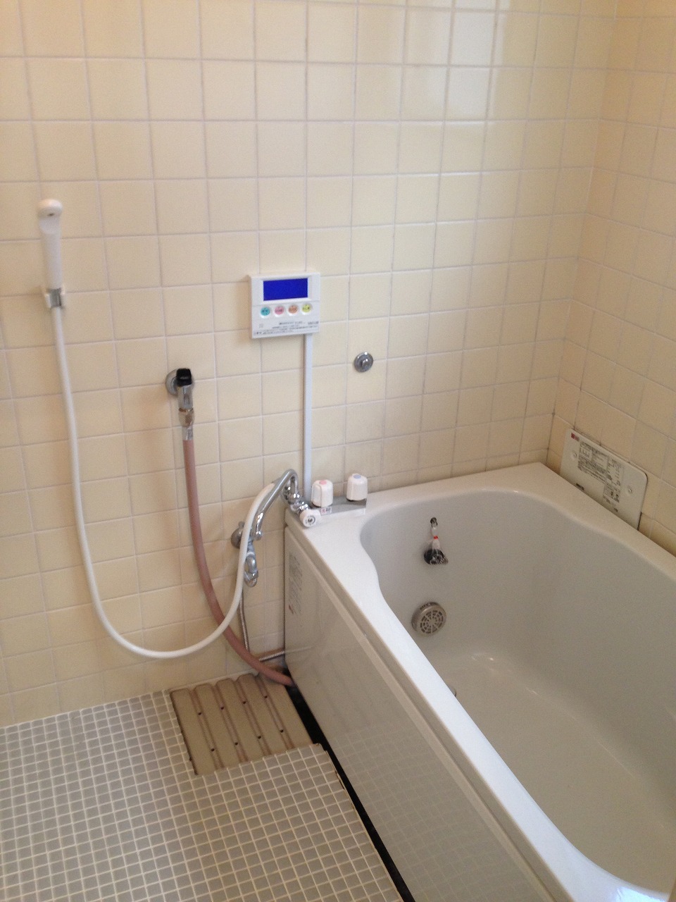 Bath. With additional heating