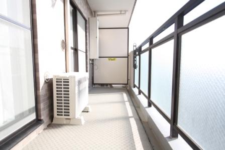 Balcony. View from the site (November 2013) Shooting