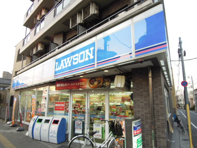 Convenience store. Lawson Minamitokiwadai-chome store up (convenience store) 81m