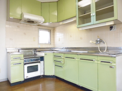 Kitchen. L-shaped kitchen