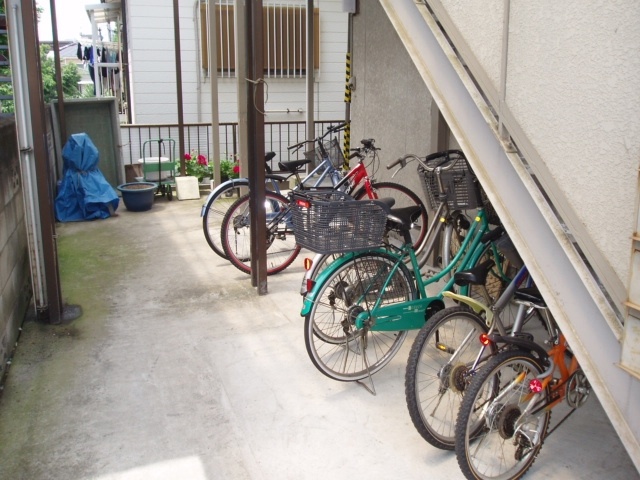 Other common areas. Place for storing bicycles