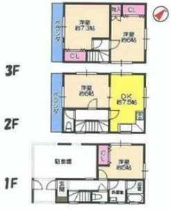 Floor plan. 32,900,000 yen, 4DK, Land area 49.8 sq m , Building area 78.97 sq m