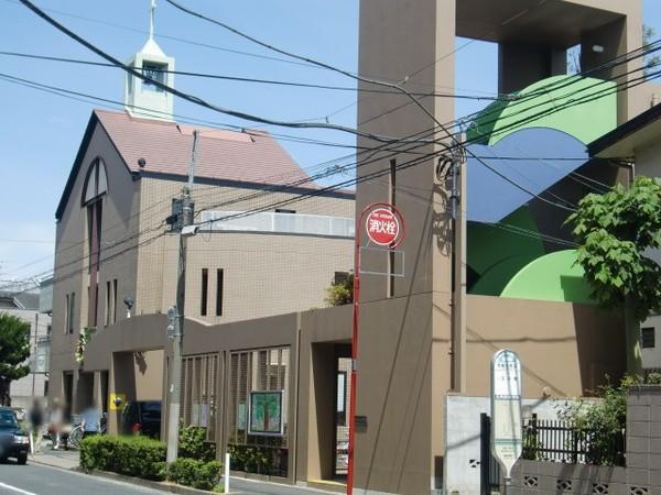 Streets around. Tokiwadai Baptist Church University Tokiwadai Megumi 335m to kindergarten