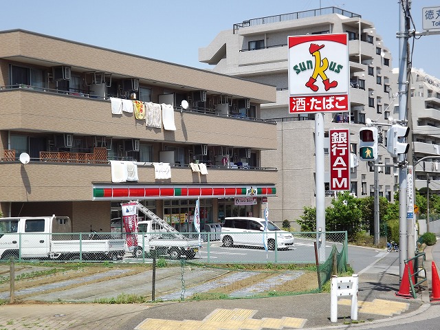 Convenience store. Thanks Tokumaru Itabashi seven-chome up (convenience store) 447m