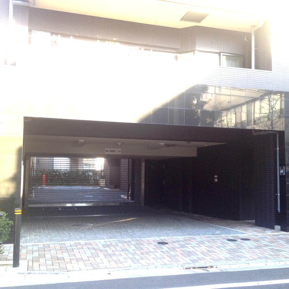 Parking lot. Common areas