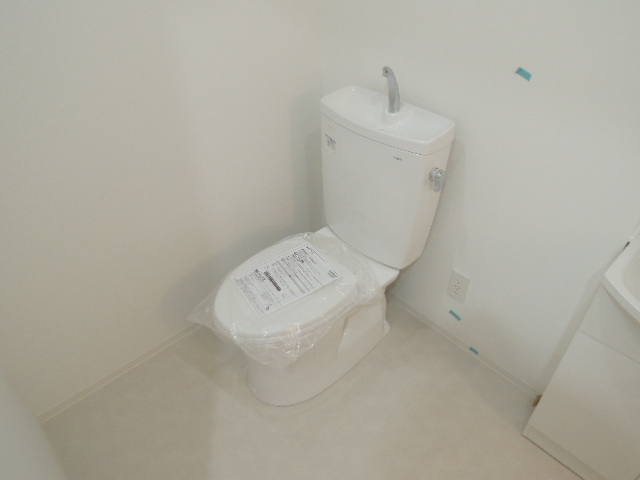 Toilet. It is finally nearing completion. 