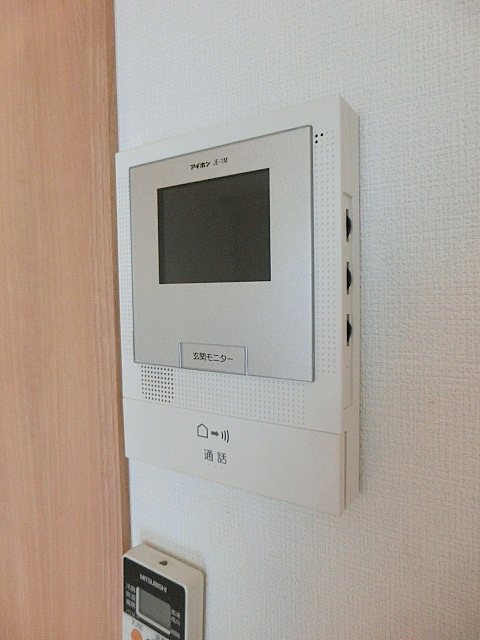 Security. TV monitor with intercom