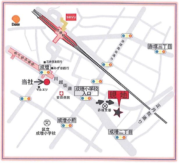 Local guide map
