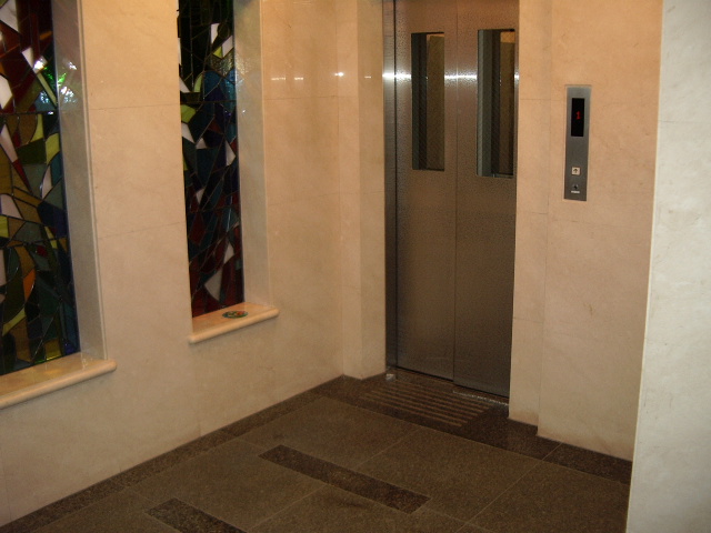 lobby. Elevator