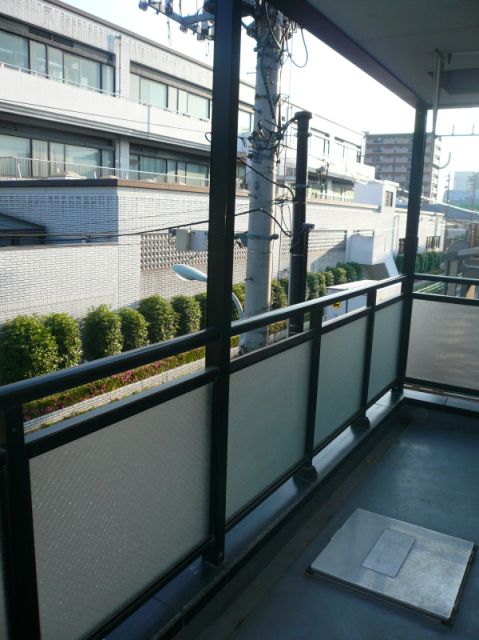 Balcony. Large veranda