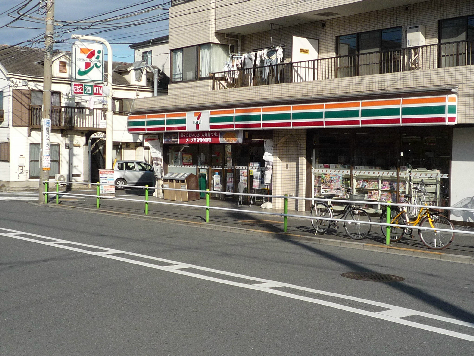 Convenience store. Seven-Eleven Itabashi Nishidai 3-chome up (convenience store) 433m