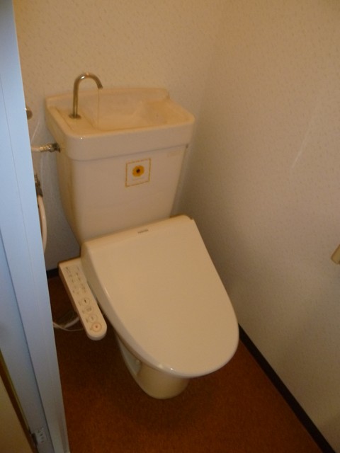 Toilet. Washlet new installation! 